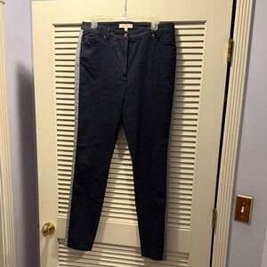 Etcetera Dark Blue Skinny Jeans with Gray Accent